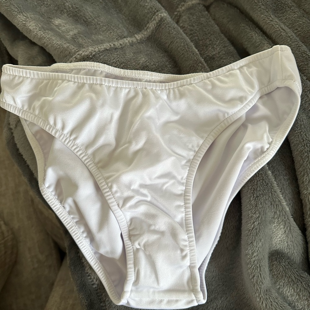 Brand new! Just married swimsuit bottom in white. Size 8/medium. - Picture 3 of 3